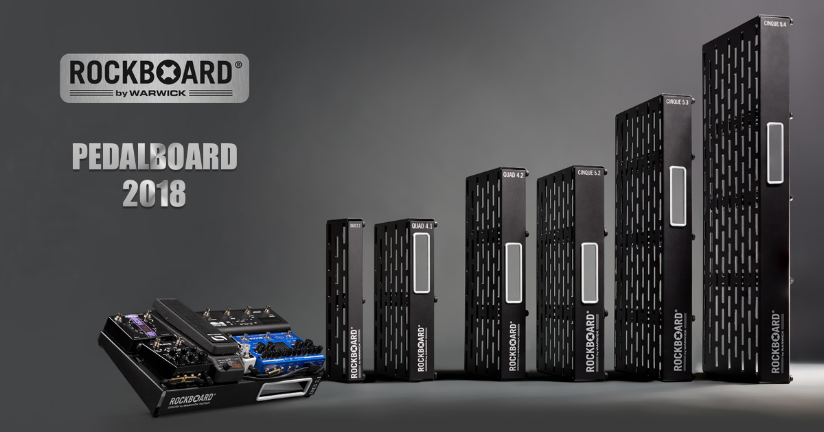 RockBoard 2018: La Tua Pedalboard Definitiva RockBoard 2018: La Tua Pedalboard Definitiva