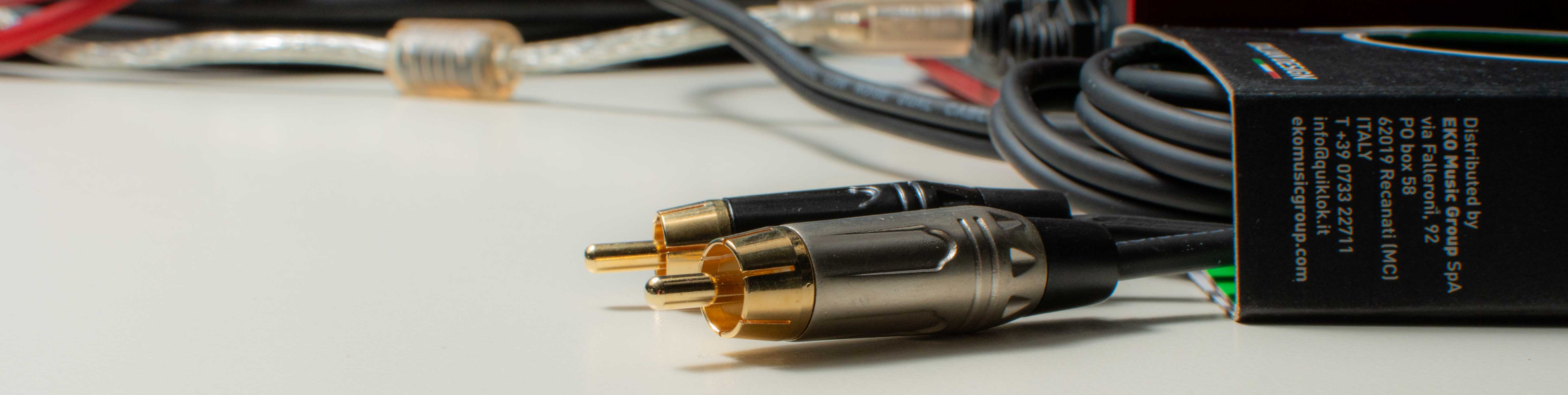 cavo quik lok just RCA per casse cavo quik lok just RCA per casse