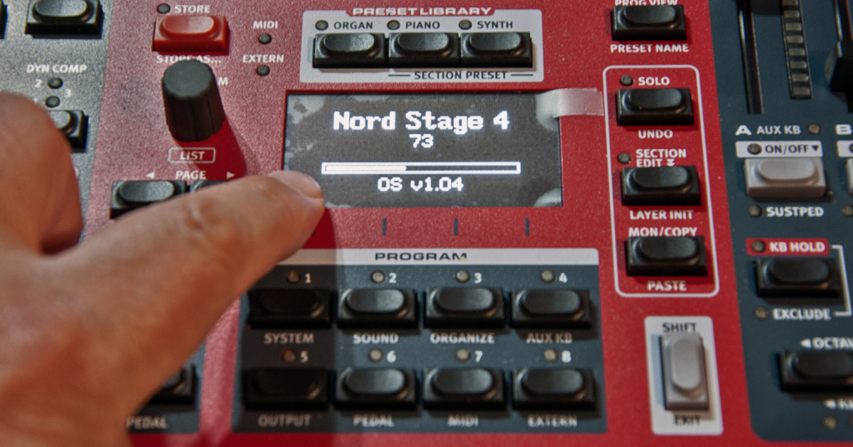 Nord rilascia un importante O.S. Upgrade per Nord Stage 4