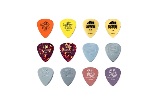 Dunlop PVP101 LT/MED Variety pack (busta da 12 plettri)