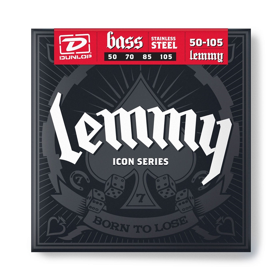 Dunlop LKS50105 Lemmy Kilmister Signature Heavy Set/4
