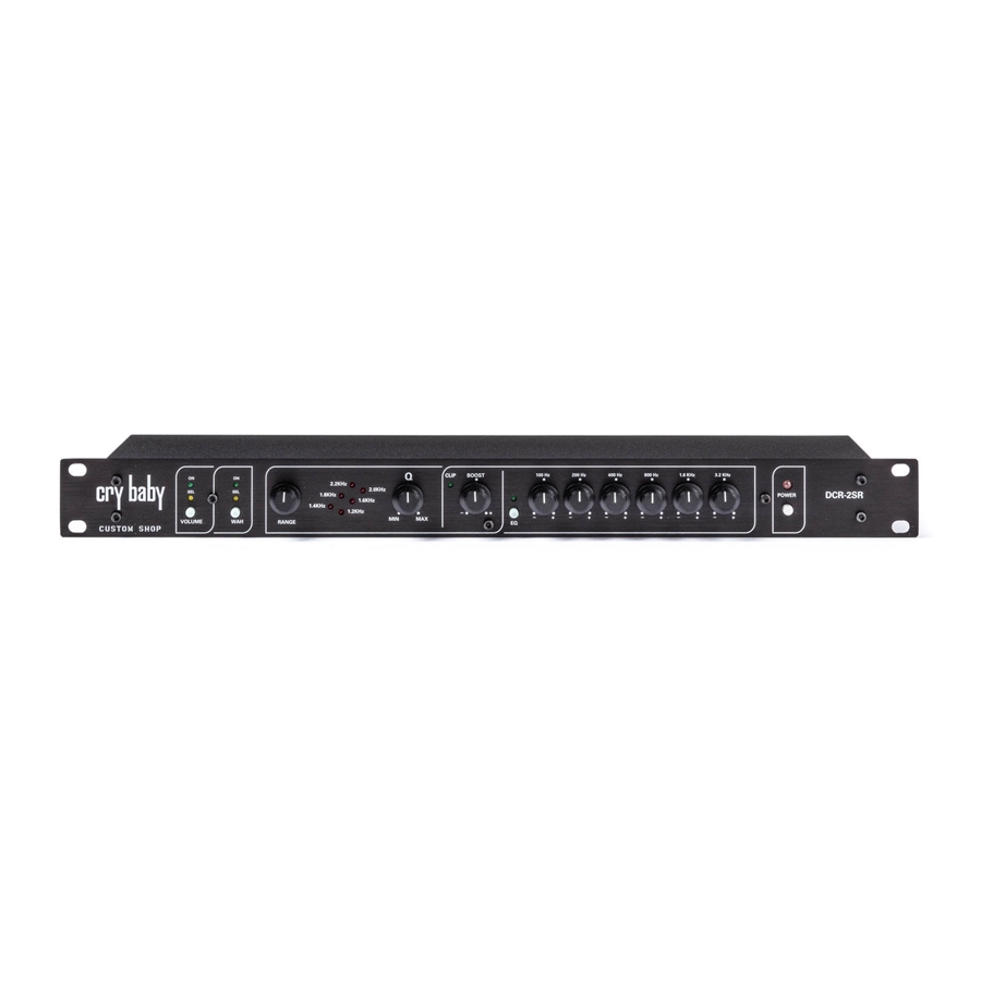 DUNLOP DCR-2SR CRY BABY RACK