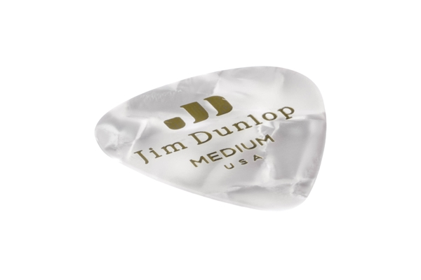 Dunlop 483P#04 White Perloid - Medium