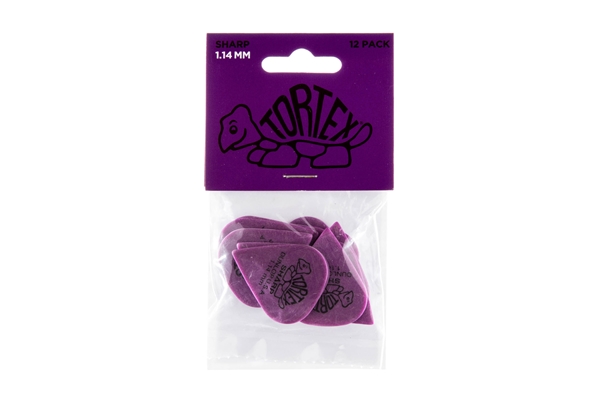 Dunlop 412P1.14 Tortex Sharp Purple