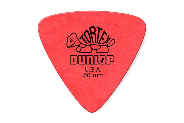 Dunlop 431P Tortex Triangle Red .50