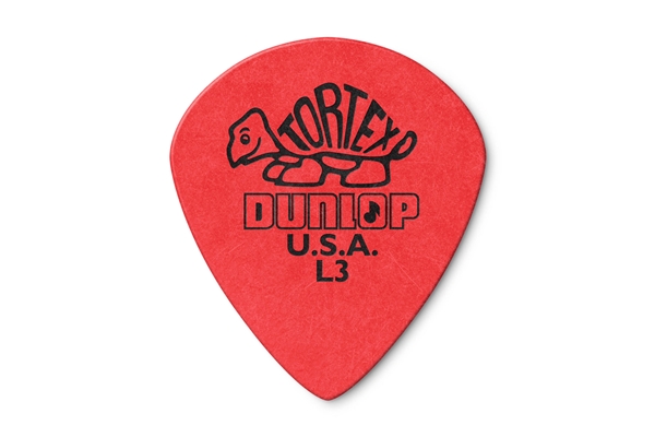 Dunlop 472R Tortex Jazz Red L3