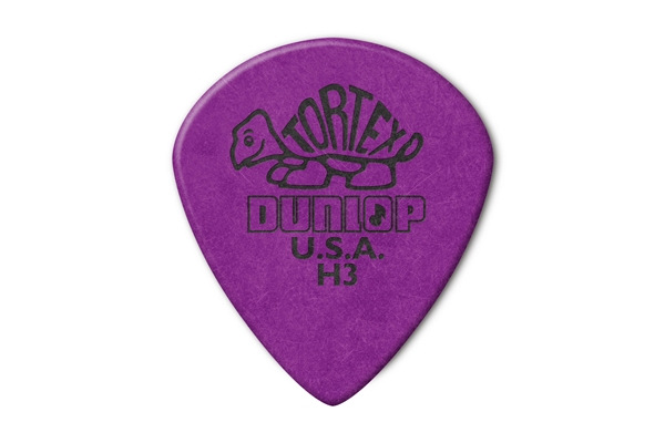 Dunlop 472R Tortex Jazz Purple H3