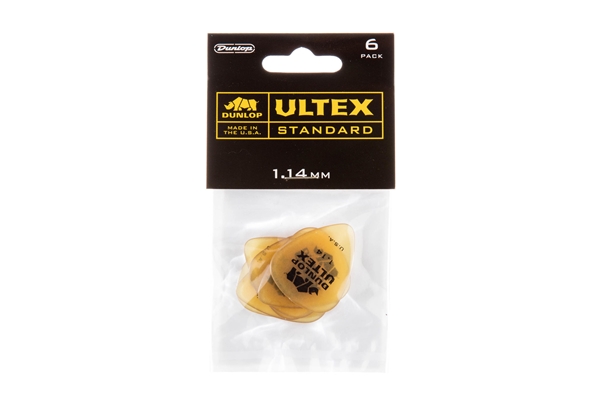 Dunlop 421P1.14 Ultex Standard 1.14mm Player's Pack/6