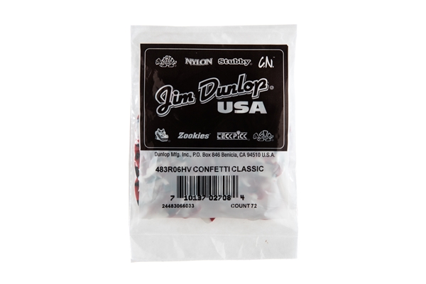 Dunlop 483R#06 Confetti Classic - Heavy