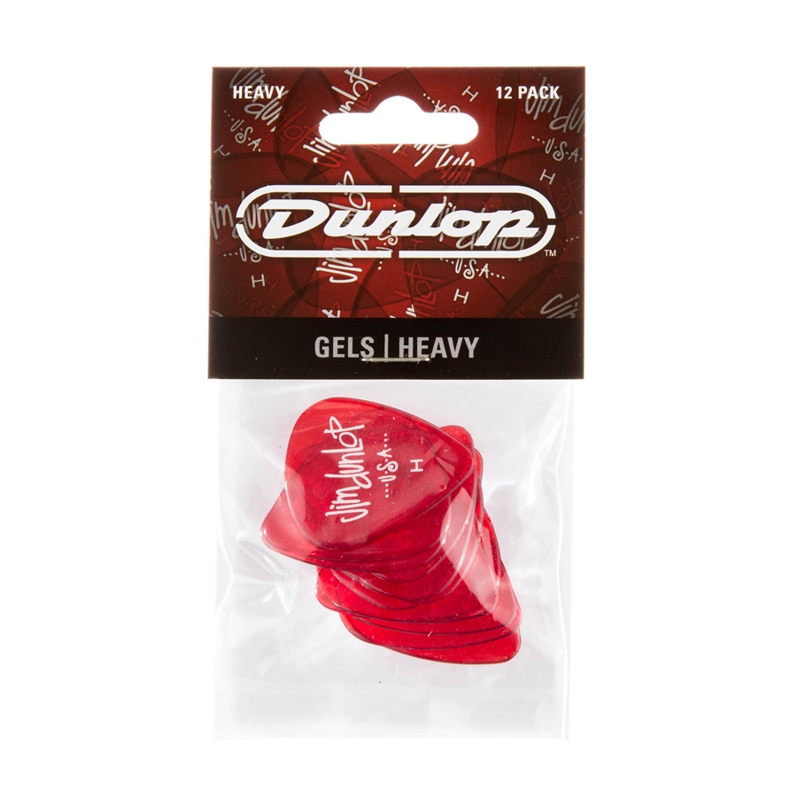 Dunlop 486PHV Gels Red Heavy