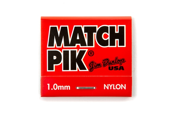 Dunlop 448R1.0 Match Piks Nylon Black 1.00mm