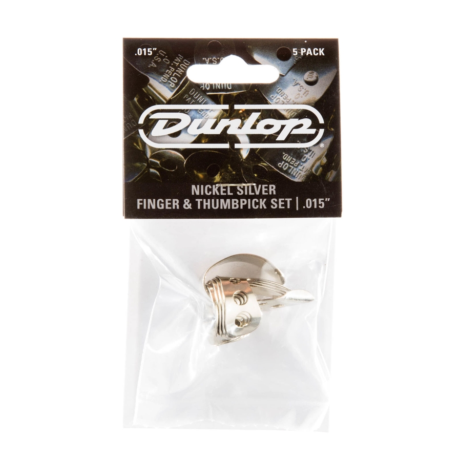 Dunlop 33P N/S 4FINGER & 1THUMB .015 - PLAYER'S PACK 5 PLETTRI