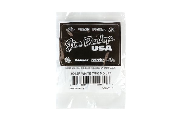 Dunlop 9012R THUMB MEDIUM LEFT - BAG 12 PLETTRI
