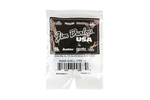 Dunlop 9020R FINGER LARGE - BAG 12 PLETTRI