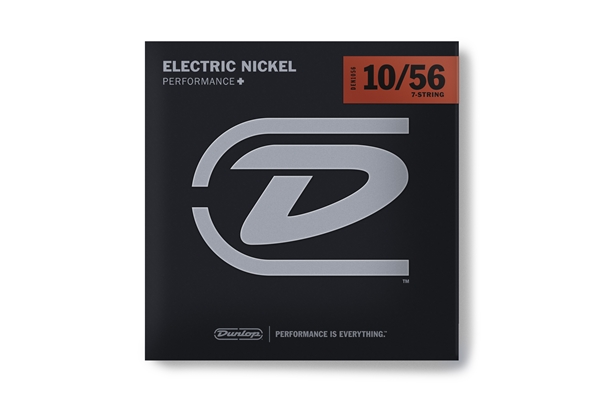 DUNLOP DEN1056 NICKEL PLATED STEEL, MEDIUM, SET/7