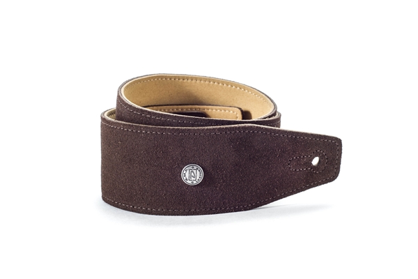 Dunlop BMF-S02 STRAP SUEDE MAHOGNY