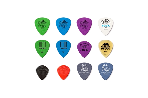 Dunlop PVP113 Electric Variety Pack (busta da 12 plettri)