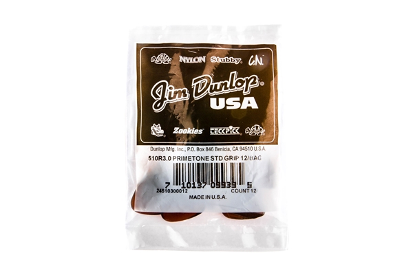 Dunlop 510R3.0 Primetone Standard (Grip), Refill Bag/12
