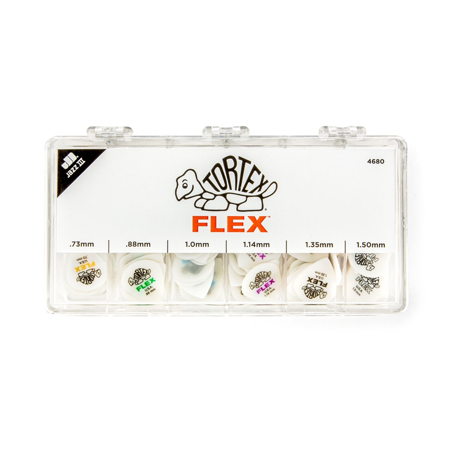 Dunlop 4680 Tortex Flex Jazz III 216/Cab