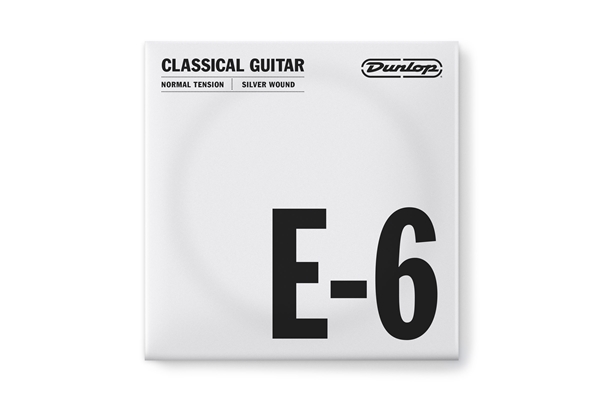 DUNLOP DCV06ENS CORDA SINGOLA NYLON 06 AVVOLTA TENSIONE NORMALE