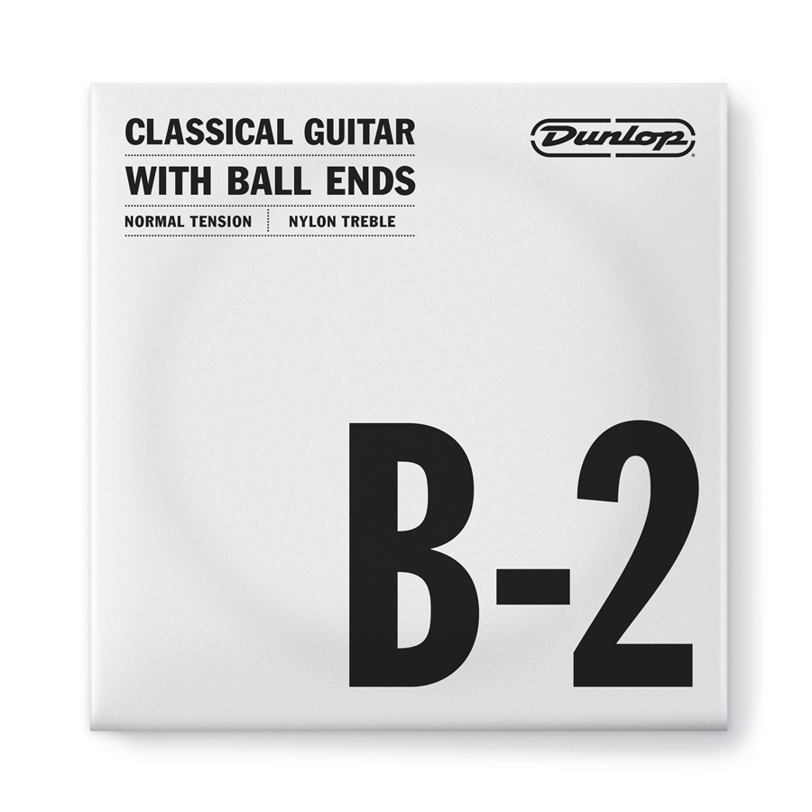 DUNLOP DCY02BNB CORDA SINGOLA NYLON 02 LISCIA TENSIONE NORMALE