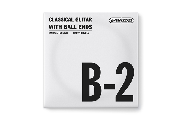 DUNLOP DCY02BNB CORDA SINGOLA NYLON 02 LISCIA TENSIONE NORMALE