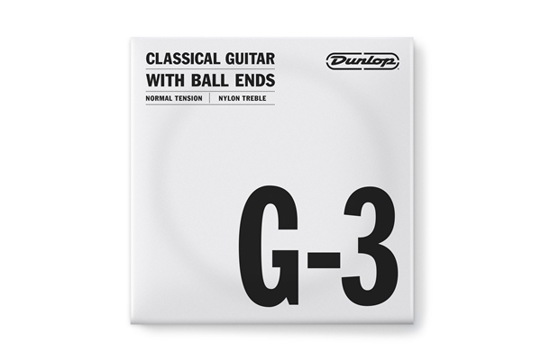 DUNLOP DCY03GNB CORDA SINGOLA NYLON 03 LISCIA TENSIONE NORMALE