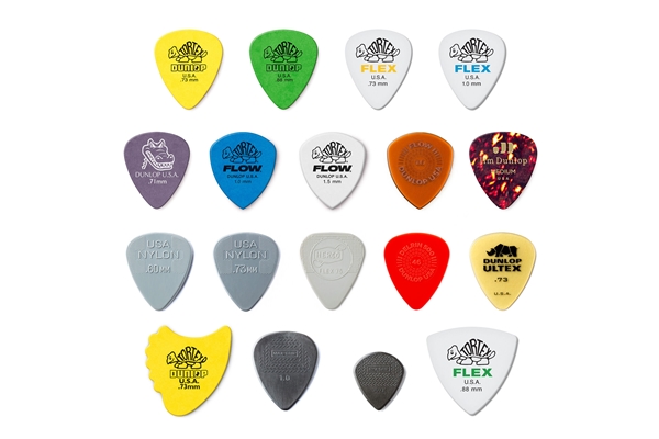 DUNLOP PVP120 RECORDING PICK VARIETY PACK/18