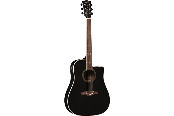 EKO NXT D100CE SEE THROUGH BLACK
