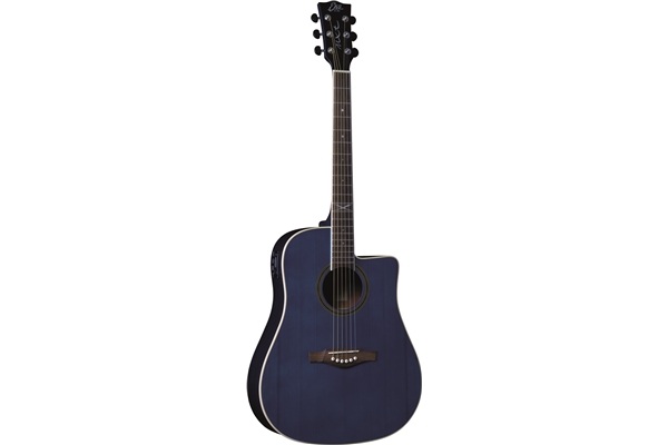EKO NXT D100CE SEE THROUGH BLUE