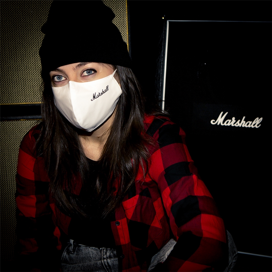 MARSHALL FACE MASK WHITE
