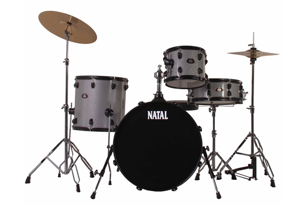 NATAL DNA TX20 4 PEZZI WHITE SPARKLE - BLACK HARDWARE