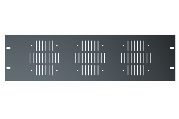 Quik Lok RS/278 Pannello per ventilazione, 3 unità rack