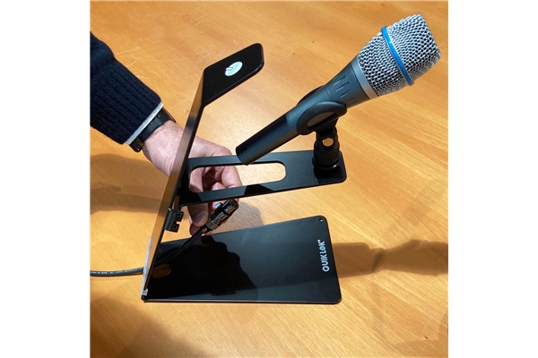 QUIK LOK MIC/001 BASE MICROFONICA DESKTOP