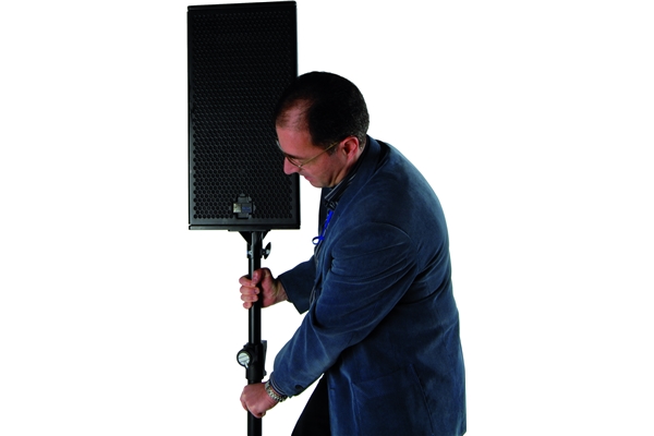 Quik Lok SP/282 BK Coppia di stativi per casse acustiche