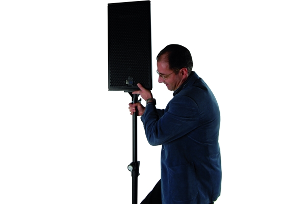 Quik Lok SP/282 BK Coppia di stativi per casse acustiche