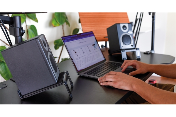 QUIK LOK MST/002 COPPIA DI SUPPORTI SPEAKER DESKTOP
