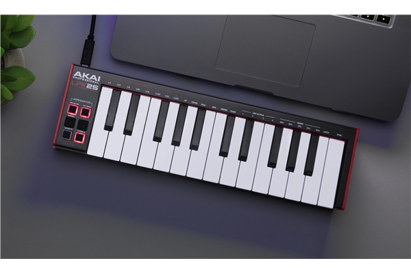 AKAI LPK25 MKII TASTIERA USB MIDI COMPATTA