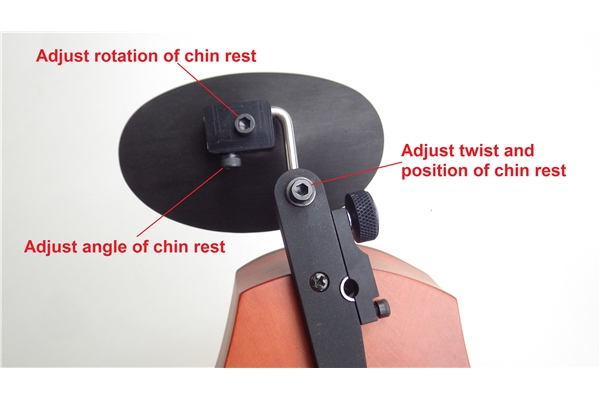 NS Design CR-ACR Adjustable Chin Rest