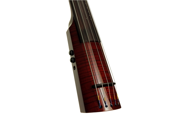 NS Design WAV5 Electric Upright Bass 5 Transparent Red