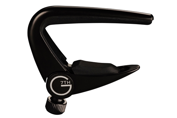 G7TH NEWPORT 6 STRING BLACK CAPO