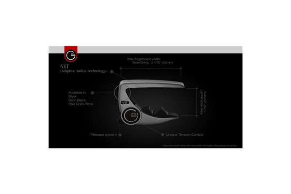 G7TH PERFORMANCE 3 ART CLASSICAL SILVER CAPO