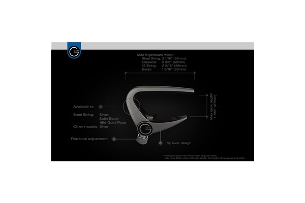 G7TH NEWPORT CLASSICAL SILVER CAPO