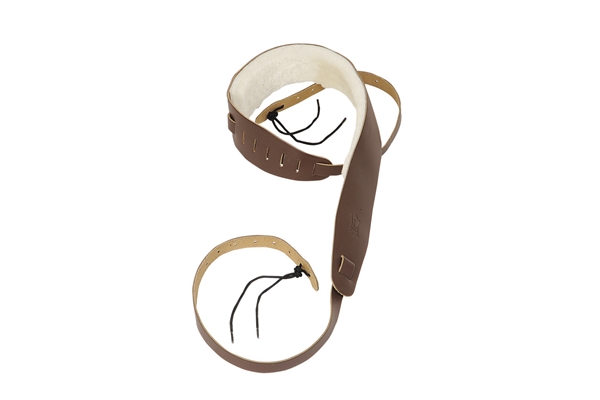 LEVY'S PM14-BRN TRACOLLA PER BANJO IN PELLE BROWN 2 1/2