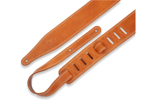 LEVY'S M17BDS-TAN TRACOLLA IN PELLE CON DOPPIA CUCITURA DTAN 2 1/2