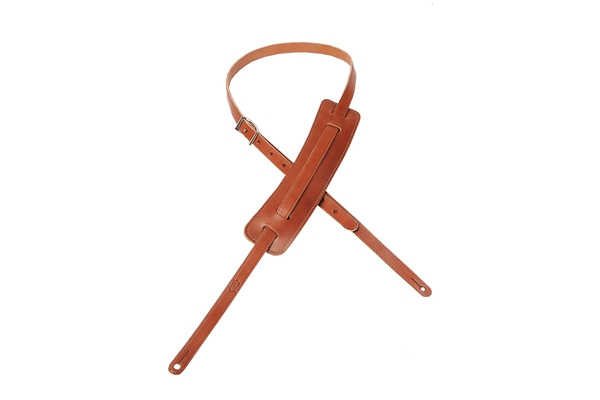 LEVY'S M25-BRN TRACOLLA VINTAGE-STYLE IN PELLE CONCIATA AL VEGETALE BROWN 5/8