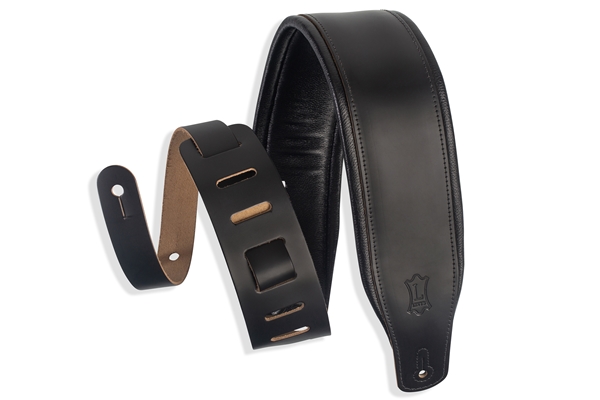 LEVY'S M26PD-BLK TRACOLLA IN PELLE IMBOTTITA BLACK 3