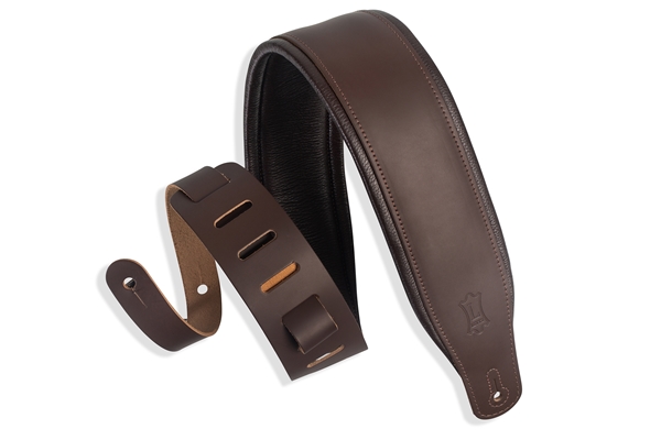 LEVY'S M26PD-DBR_DBR TRACOLLA IN PELLE IMBOTTITA DARK BROWN E DARK BROWN 3