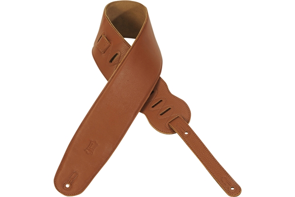 LEVY'S M4GF-TAN TRACOLLA IN PELLE CON RETRO IN PELLE SCAMOSCIATA TAN 3 1/2