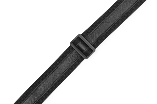 LEVY'S MC2CG-BLK-BLK TRACOLLA IN COTONE CON STRIP IN PELLE BLACK 2